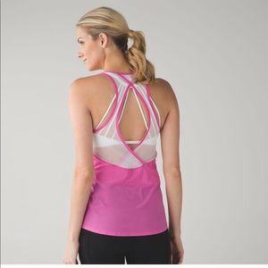 Lululemon Pink Paradise Athletic Tranquil tank